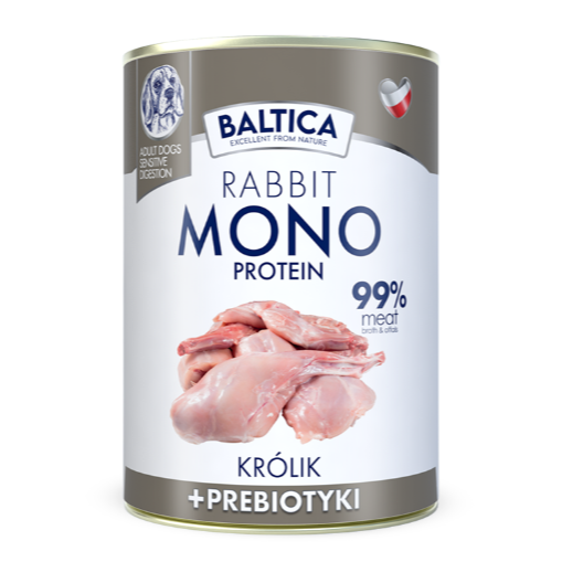 Baltica Mono Light królik adult 400 g