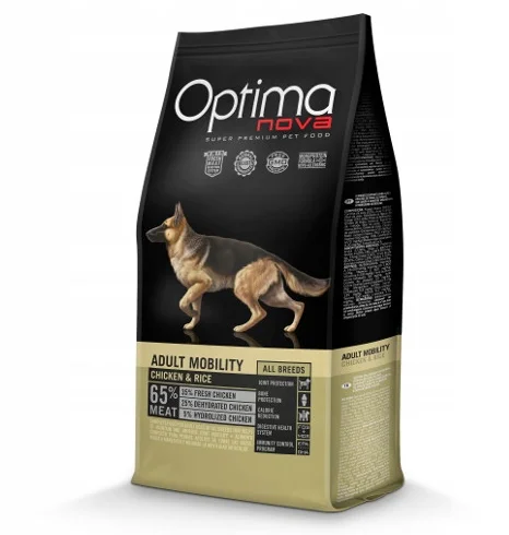 Optimanova Mobility kurczak z ryżem adult 2 kg