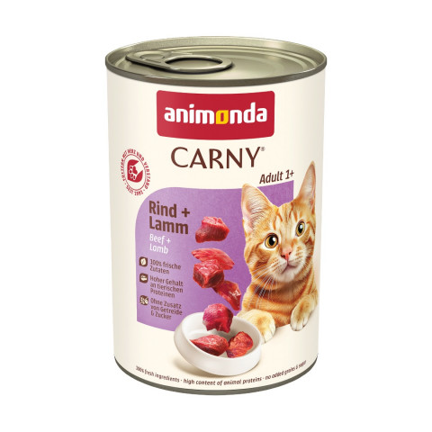 Animonda Carny wołowina, jagnięcina adult 400 g