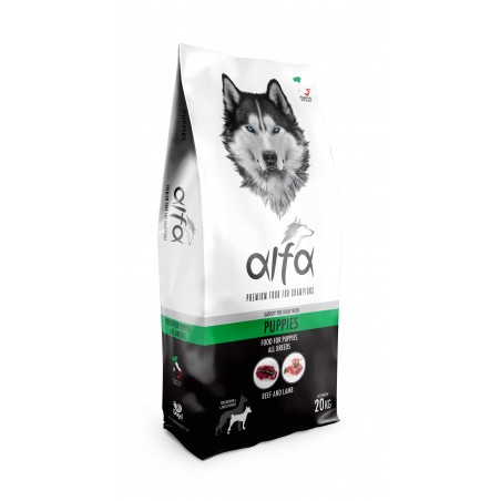 ALFA jagnięcina, wołowina puppy 20 kg