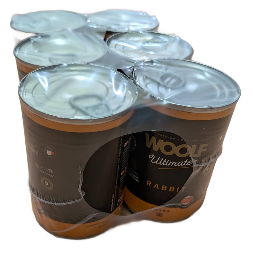 Woolf Ultimate królik adult 400 g × 6