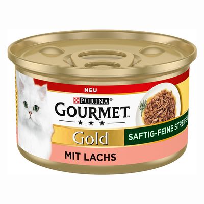 Purina Gourmet Gold Light łosoś kawałki adult 85 g × 48