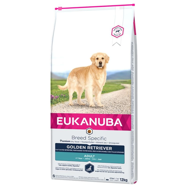 Eukanuba Breed Specific kurczak Golden Retriever adult 12 kg