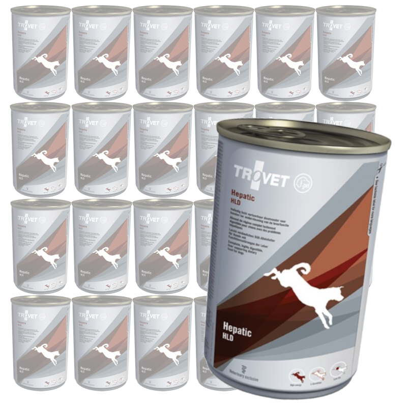 Trovet Hepatic HLD kurczak 400 g × 24