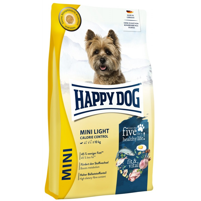 Happy Dog Fit & Vital Mini Light małe rasy 4 kg