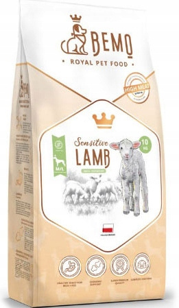 Bemo Sensitive jagnięcina adult średnie rasy, duże rasy 10 kg