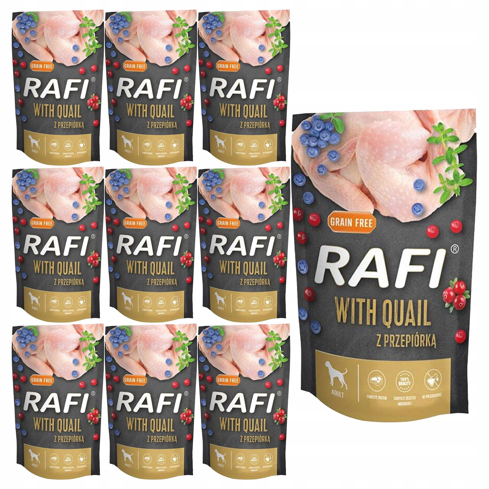 Rafi przepiórka 500 g × 10