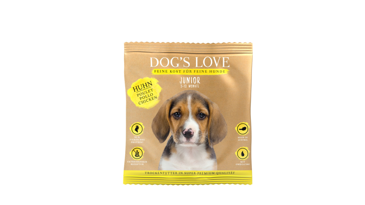 Dog's Love kurczak junior 80 g