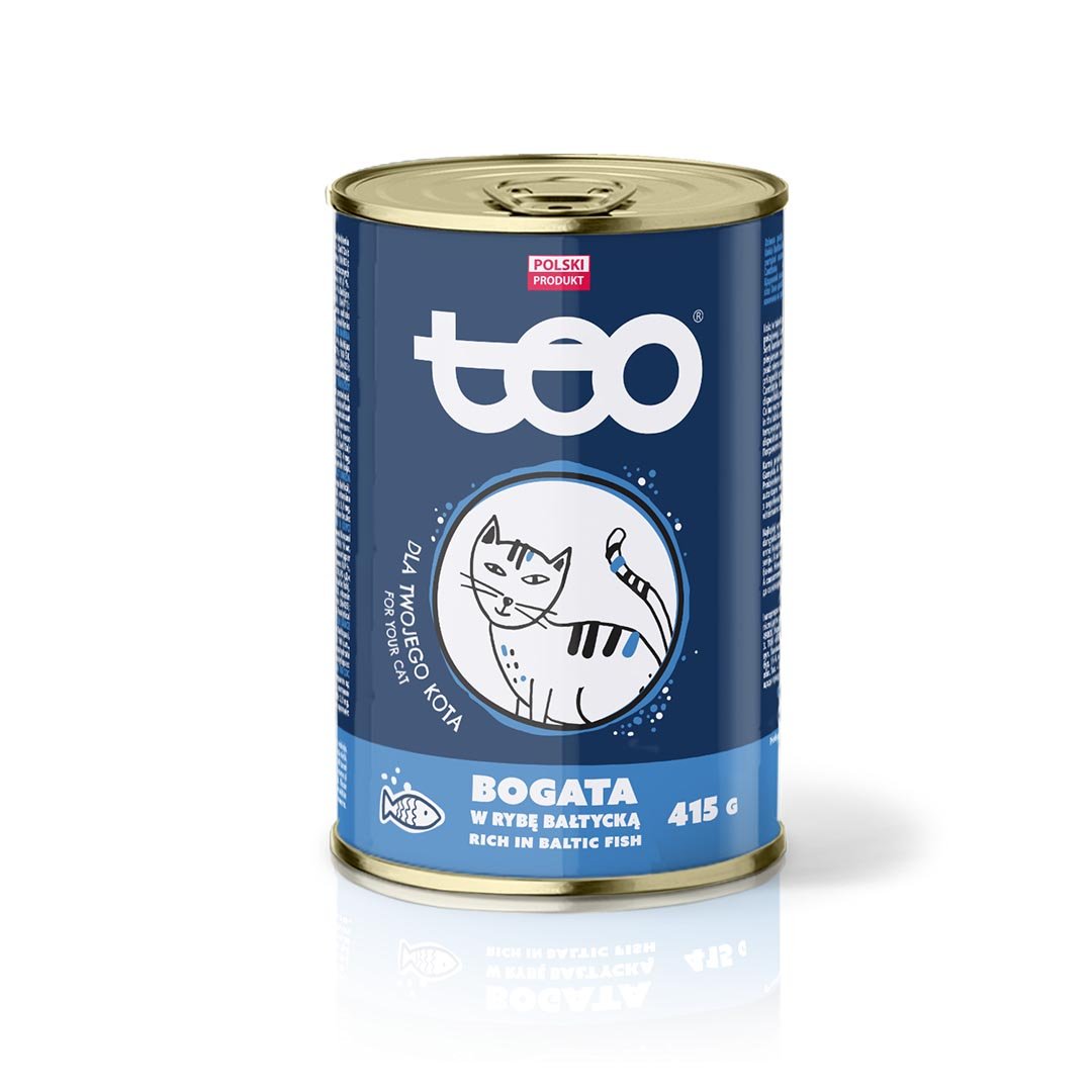Teo ryba bałtycka w sosie adult 415 g