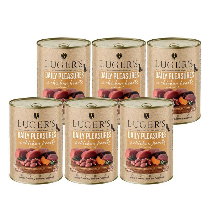 Luger's Daily Pleasures kurczak 400 g × 6