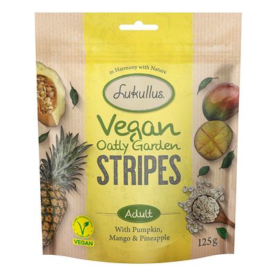 Lukullus Vegan Oatly Garden Stripes dynia, mango, ananas 125 g