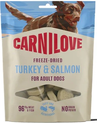 Carnilove Freeze-Dried indyk, łosoś adult 60 g