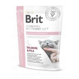 Brit Grain Free Veterinary Diet łosoś z groszkiem 400 g