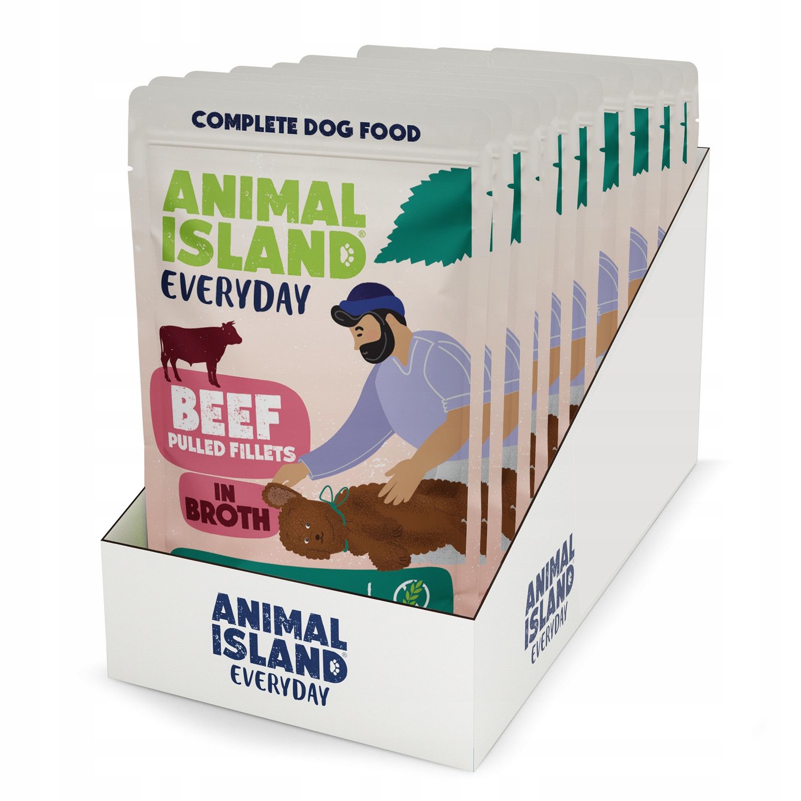 Animal Island Everyday wołowina adult 150 g × 10