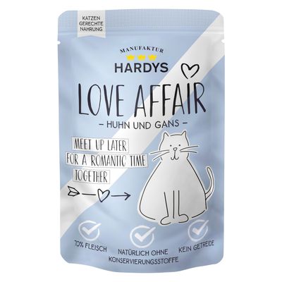 Hardys Love Affair gęś, kurczak pasztet adult 100 g × 24