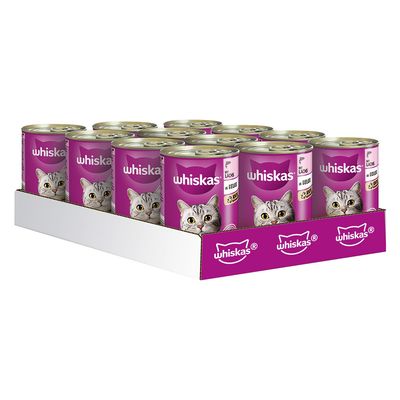 Whiskas łosoś w bulionie adult 400 g × 24
