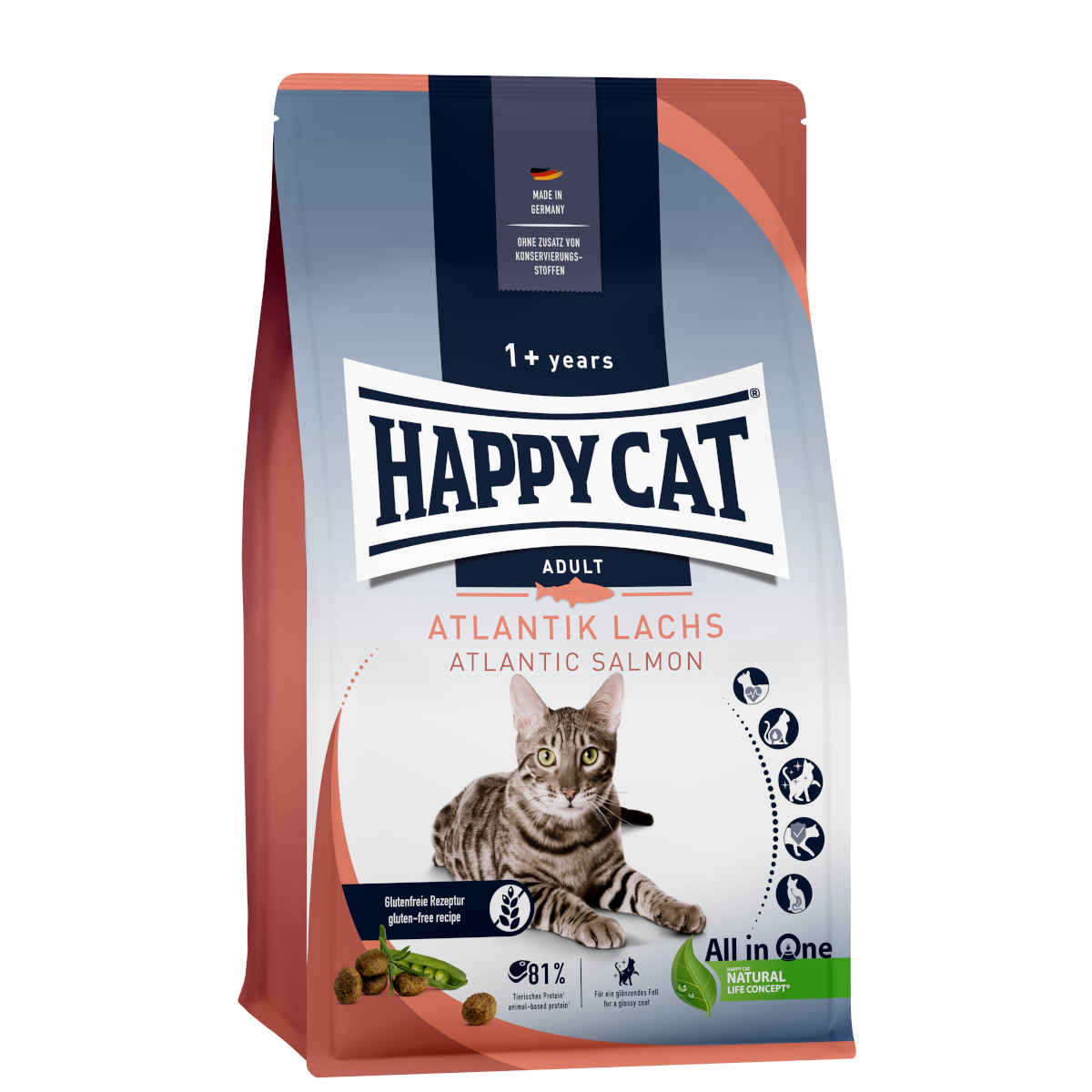 Happy Cat Culinary Outdoor łosoś adult 4 kg