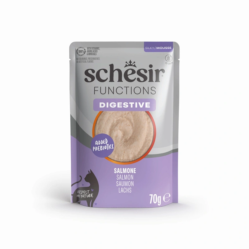 Schesir Functions Digestive łosoś pasztet adult 70 g