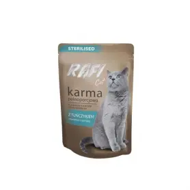 Rafi Grain Free Sterilised tuńczyk w sosie adult 100 g × 10