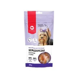 Maced Szaszłyczki dorsz, kurczak adult 60 g