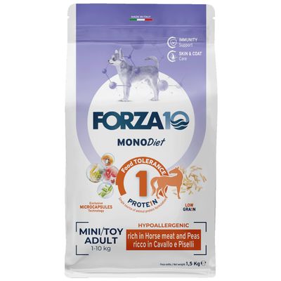 Forza10 MonoDiet konina adult małe rasy 1,5 kg
