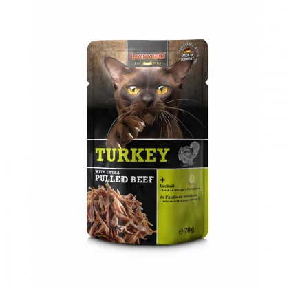 Leonardo Finest Selection indyk, wołowina kawałki 70 g