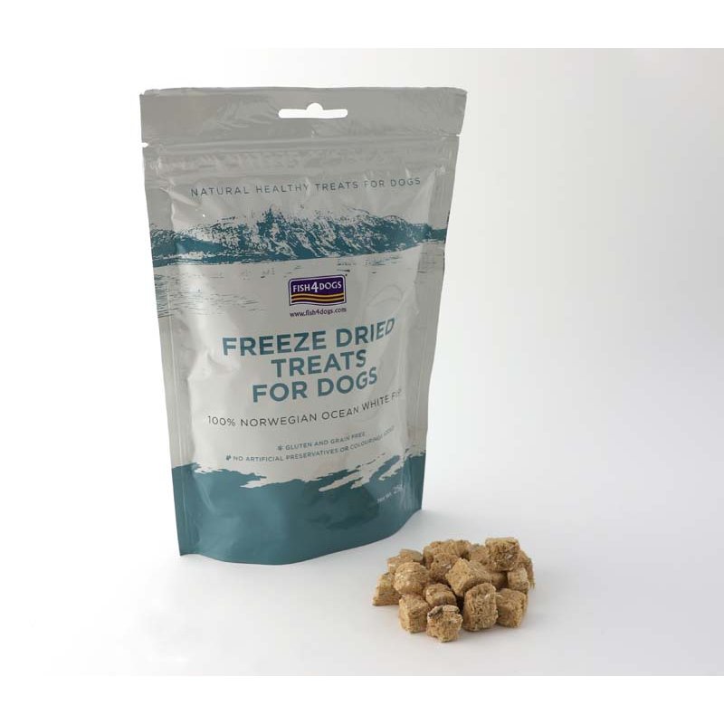 Fish4Dogs Freeze Dried Treats biała ryba 25 g