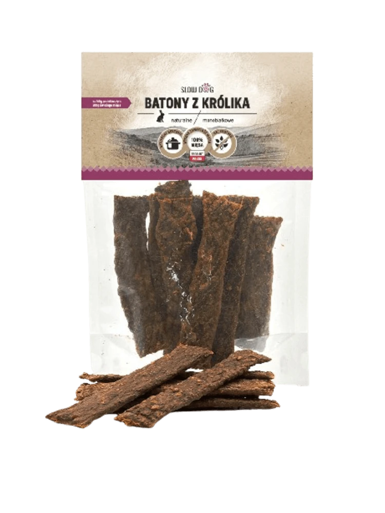 Slow Dog Batony z królika 100 g