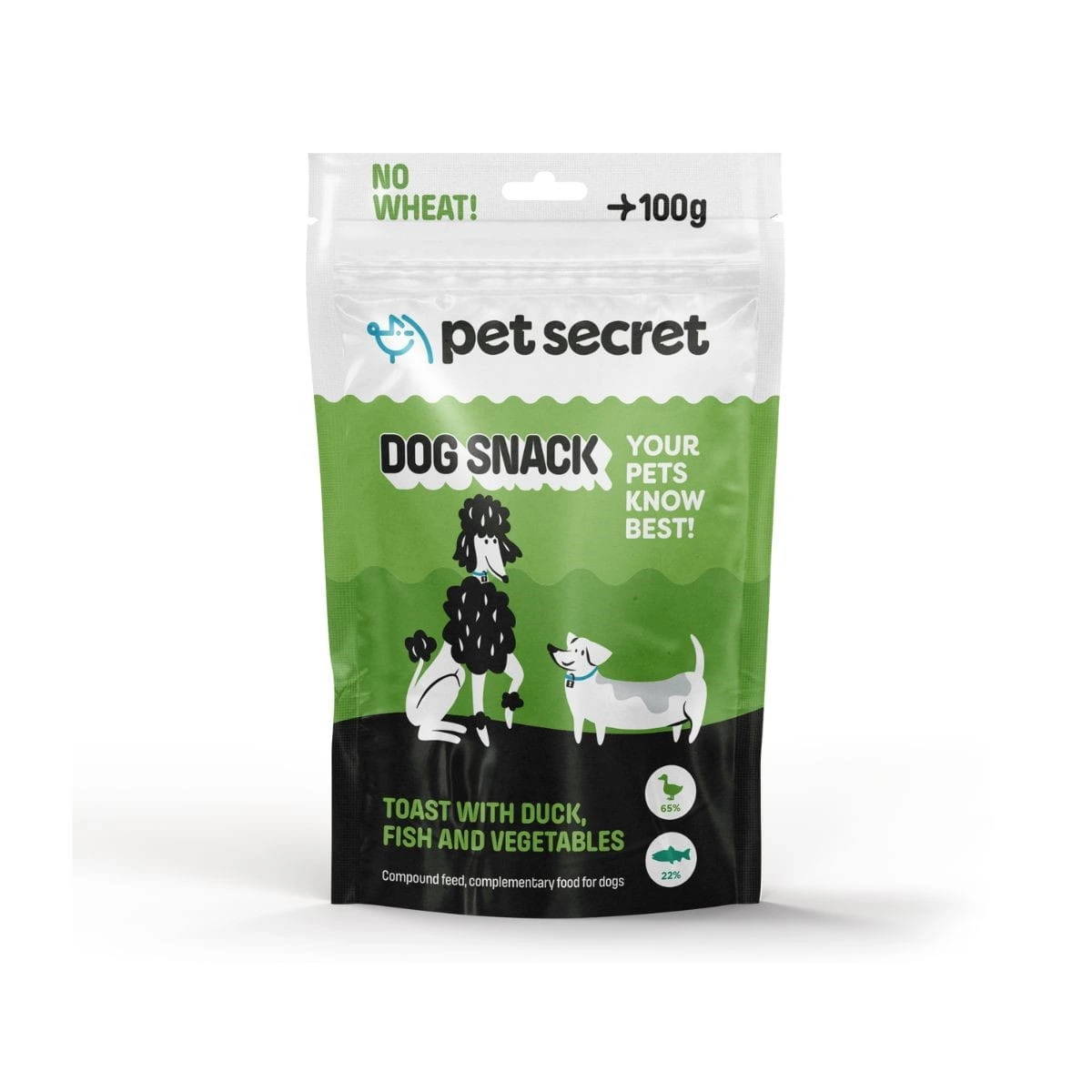 Pet Secret tost kaczka, ryba 100 g