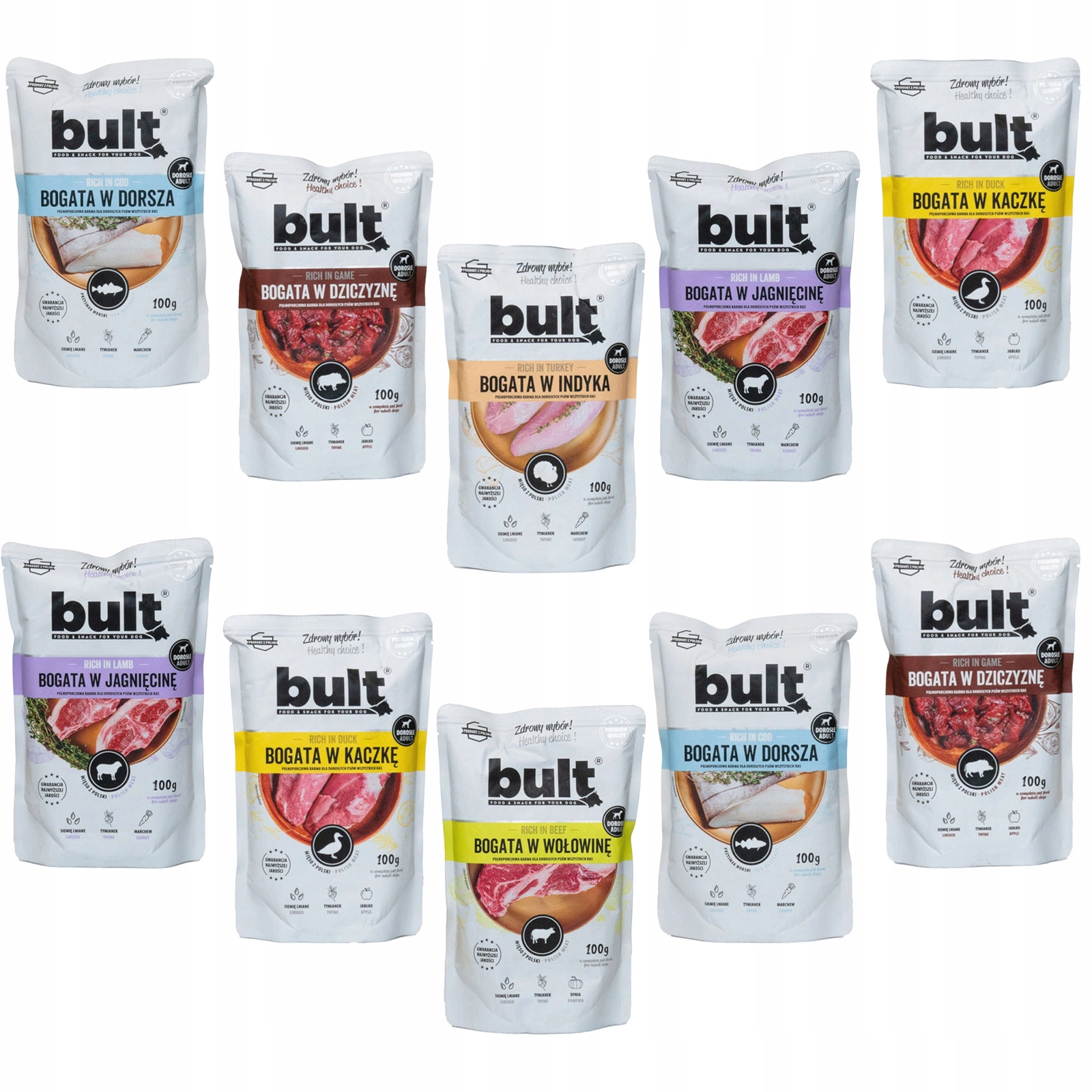 Bult mix smaków 100 g × 10