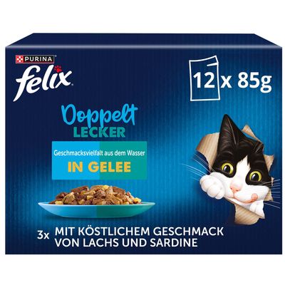 Purina Felix mix smaków w galaretce 85 g × 12