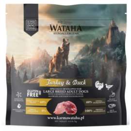 Wataha Hypoallergenic indyk, kaczka adult duże rasy 2 kg