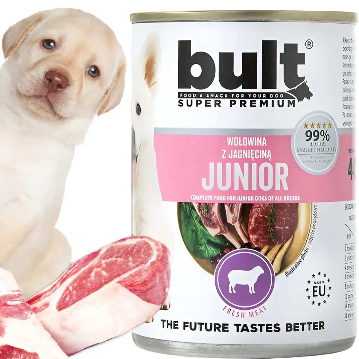 Bult jagnięcina, wołowina junior 400 g