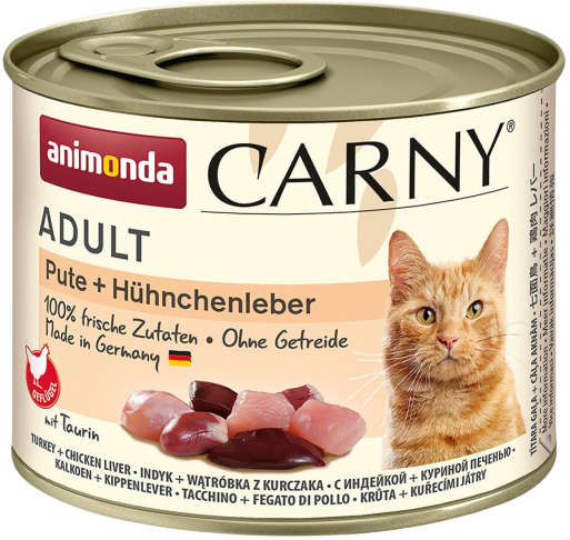 Animonda Carny indyk, wątróbka w galaretce adult 200 g