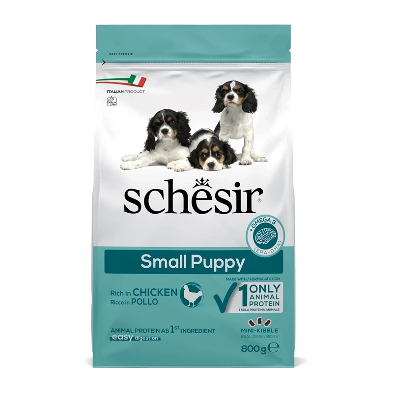 Schesir kurczak puppy małe rasy 800 g