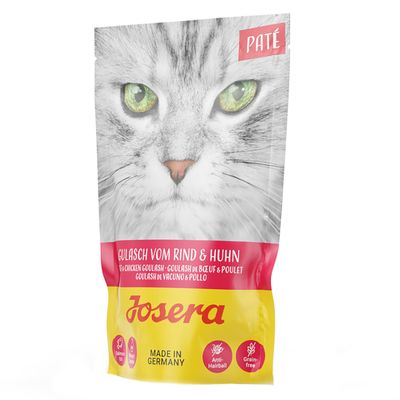 Josera Hairball kurczak, wołowina pasztet adult 85 g × 16