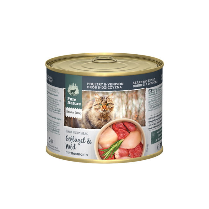 Pure Nature drób, dziczyzna senior 200 g