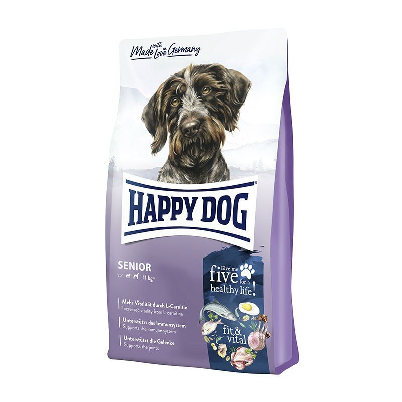Happy Dog Supreme Fit & Vital drób, jagnięcina, ryby morskie, łosoś senior 12 kg
