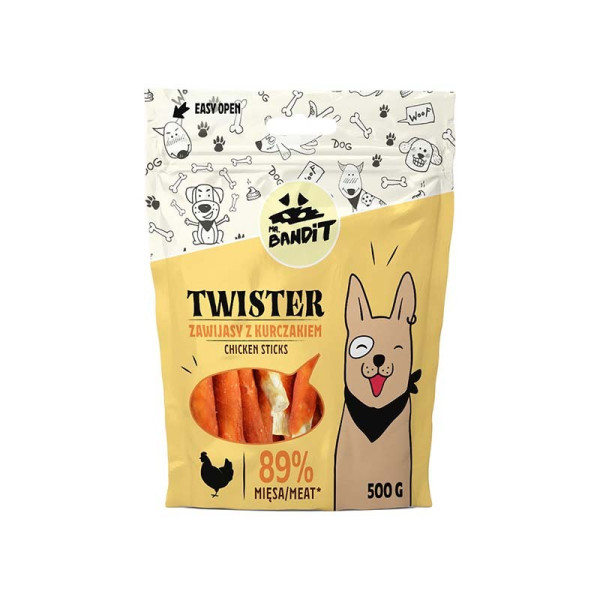 Mr. Bandit Twister kurczak 500 g
