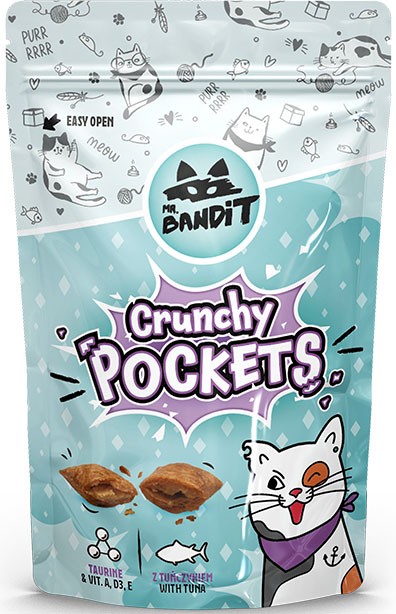 Mr. Bandit Crunchy Pockets tuńczyk 40 g
