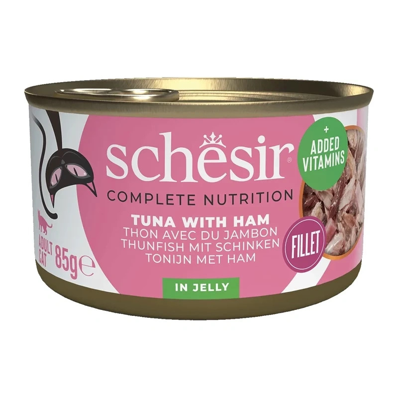 Schesir C&B szynka, tuńczyk w galaretce adult 85 g