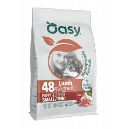 Oasy Monoprotein jagnięcina puppy małe rasy 2 kg