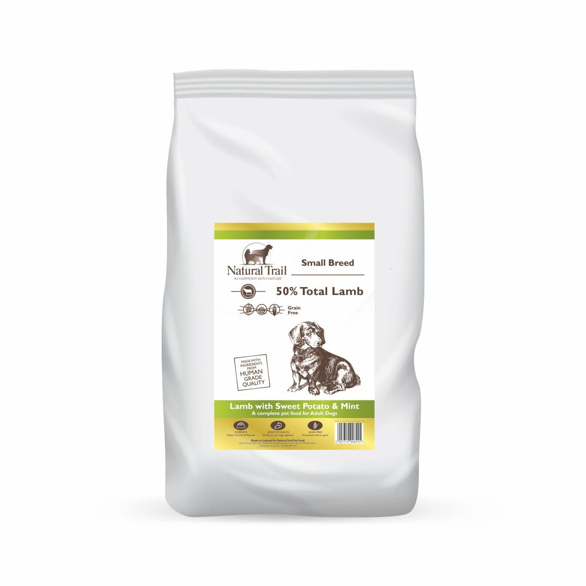 Natural Trail jagnięcina adult małe rasy 2 kg