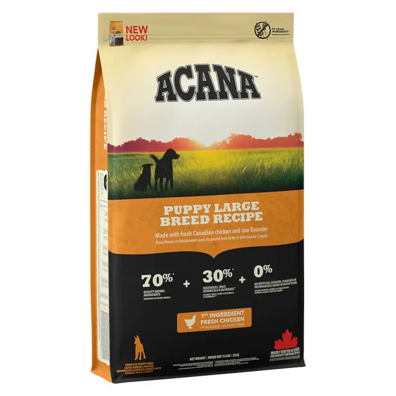 Acana Heritage puppy duże rasy 11,4 kg × 2