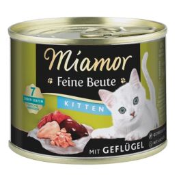 Miamor Feine Beute drób kawałki kitten 185 g