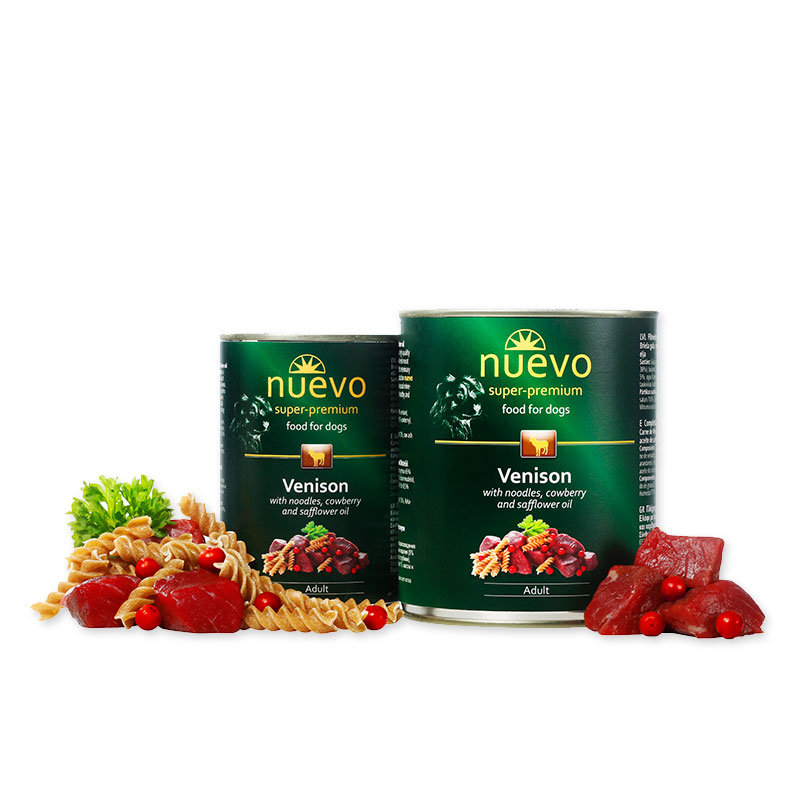 Nuevo Super Premium dziczyzna adult 400 g × 24