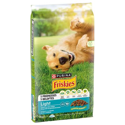 Purina Friskies Light kurczak i warzywa dla psów sterylizowanych 7 kg