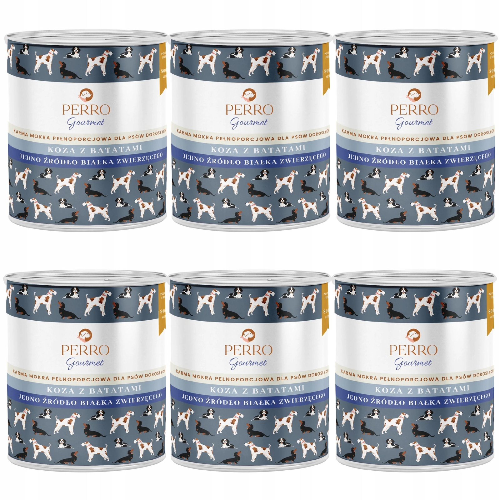 Perro Gourmet kozina 800 g × 6
