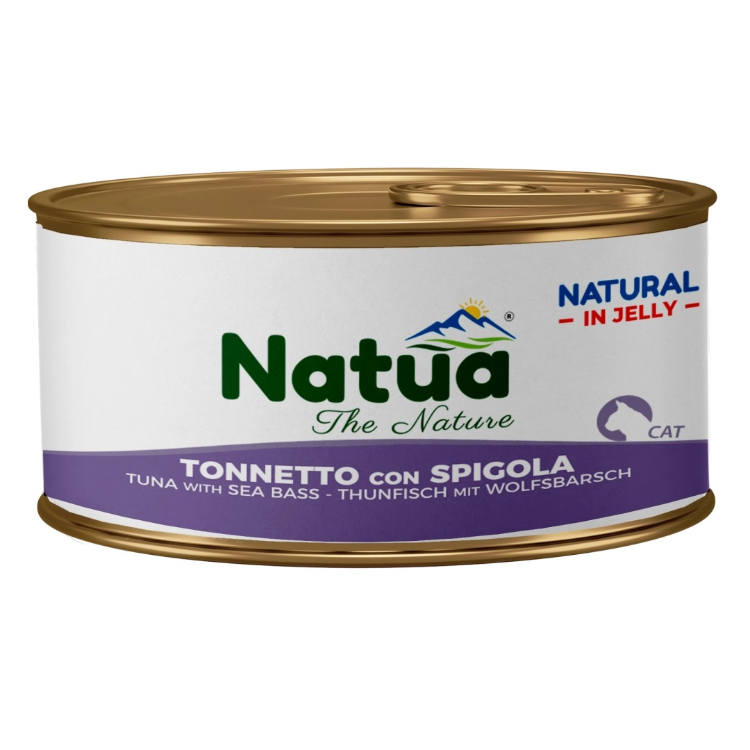 Natua Natural okoń morski, tuńczyk w galaretce 85 g