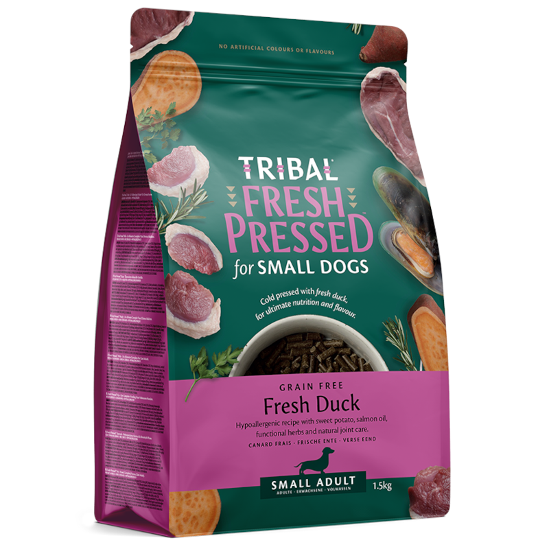 Tribal Fresh Pressed kaczka małe rasy 1,5 kg
